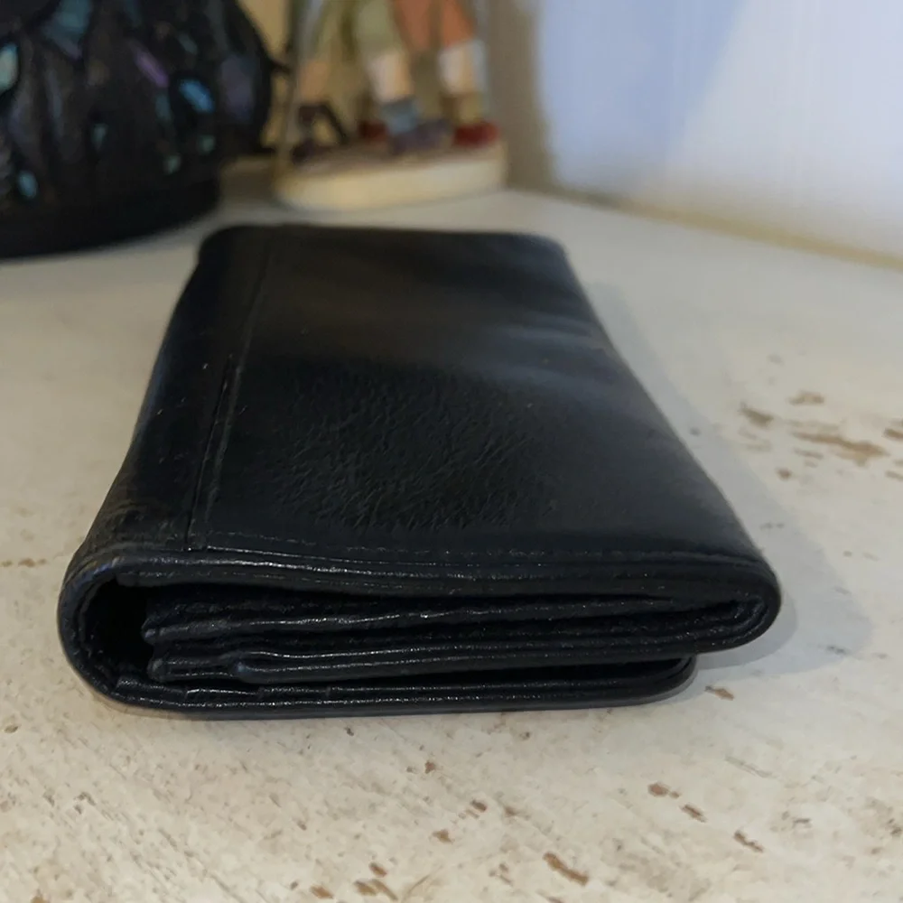 Lauren Ralph Lauren black leather wallet